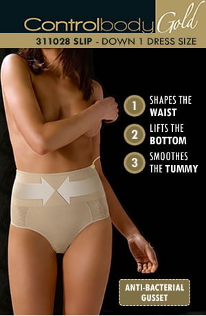 Control Body 311028 Shaping Brief Nero – Briefs & Thongs, view 3 of 4