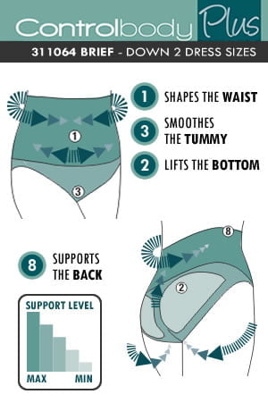 Control Body 311064 Shaping Brief Skin – Briefs & Thongs, view 3 of 4