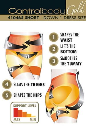 Control Body 410465 Shaping Short Skin – Shapewear, view 7 of 9