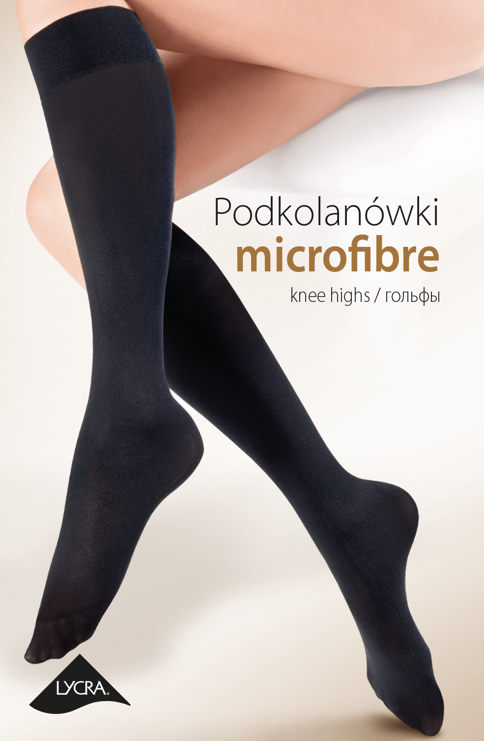 Gabriella Microfibre 501 Knee Highs Black – Hosiery, view 3 of 3