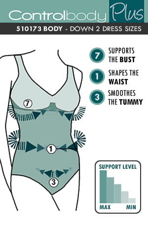 Control Body 510173 Body Skin – Lingerie Sets, view 3 of 4