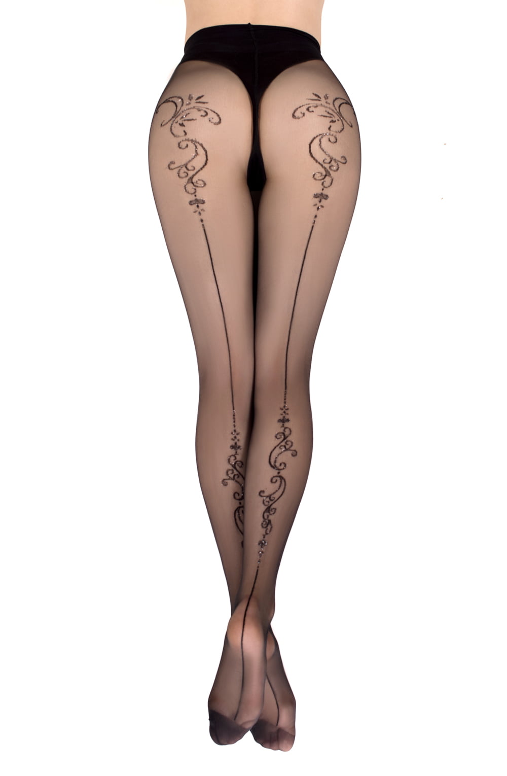 Ballerina 558 Black Tights – Hosiery, view 3 of 3