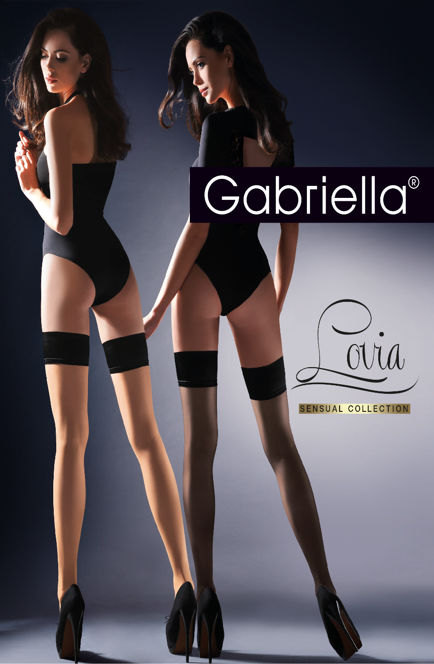 Gabriella Calze Lovia Hold Ups Black – Hosiery, view 2 of 2
