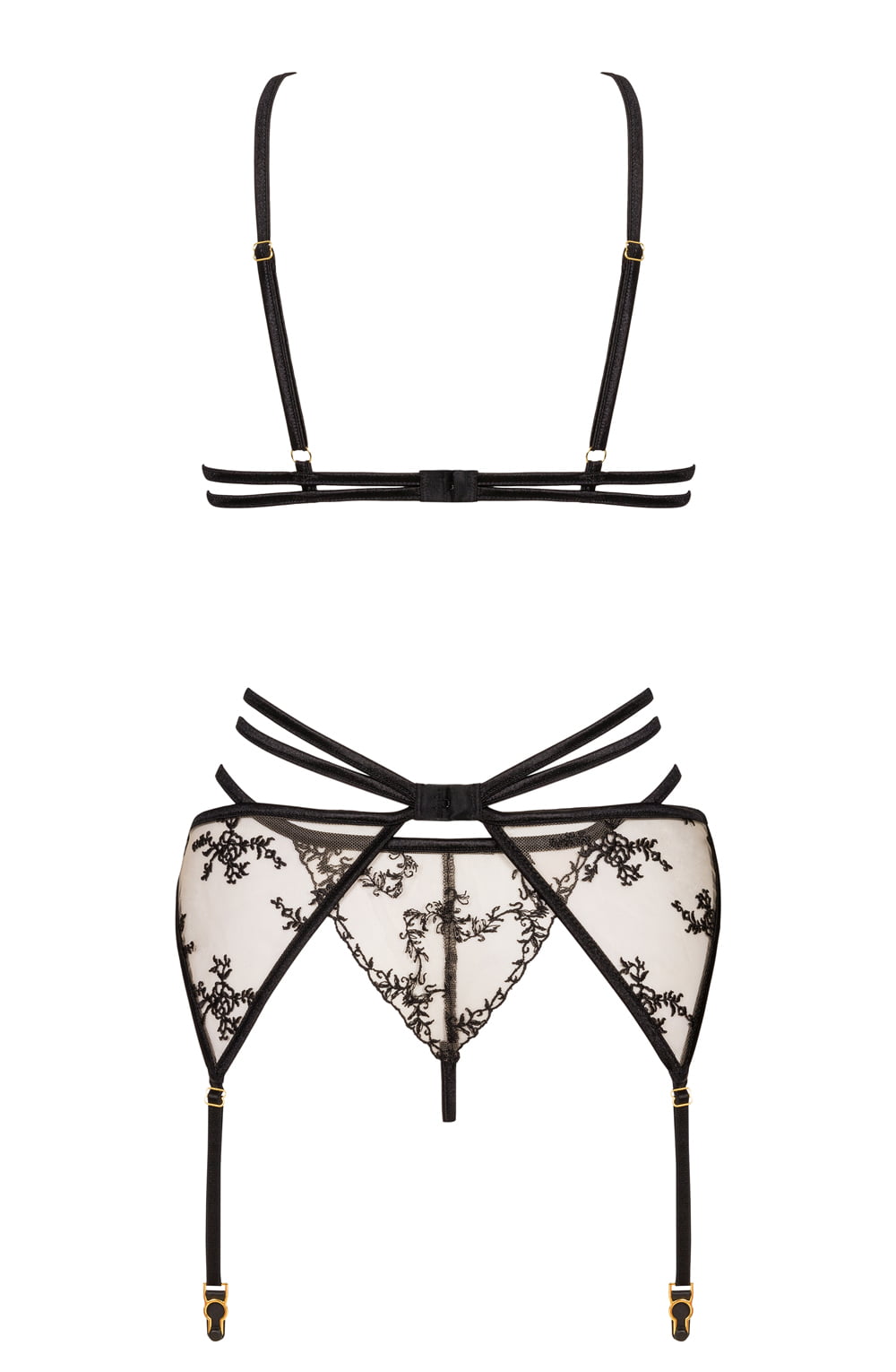 Beauty Night BN6691 Aisha Set Black – Lingerie Sets, view 9 of 10