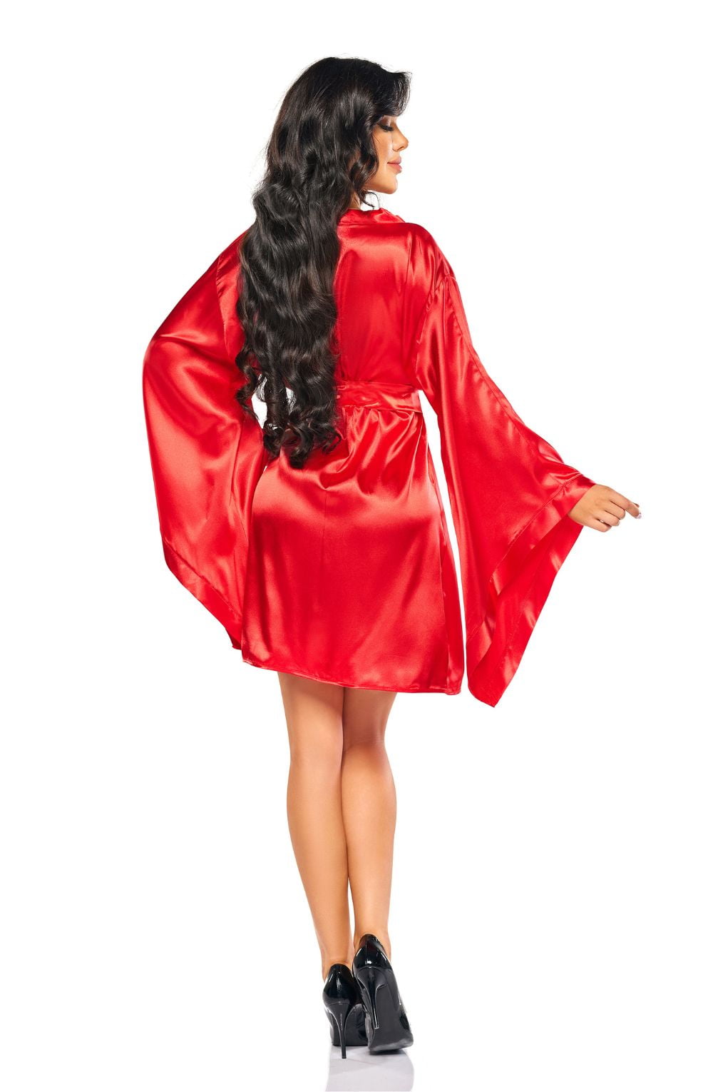 Beauty Night BN6664 Samira Peignoir Red – Nightwear, view 6 of 9