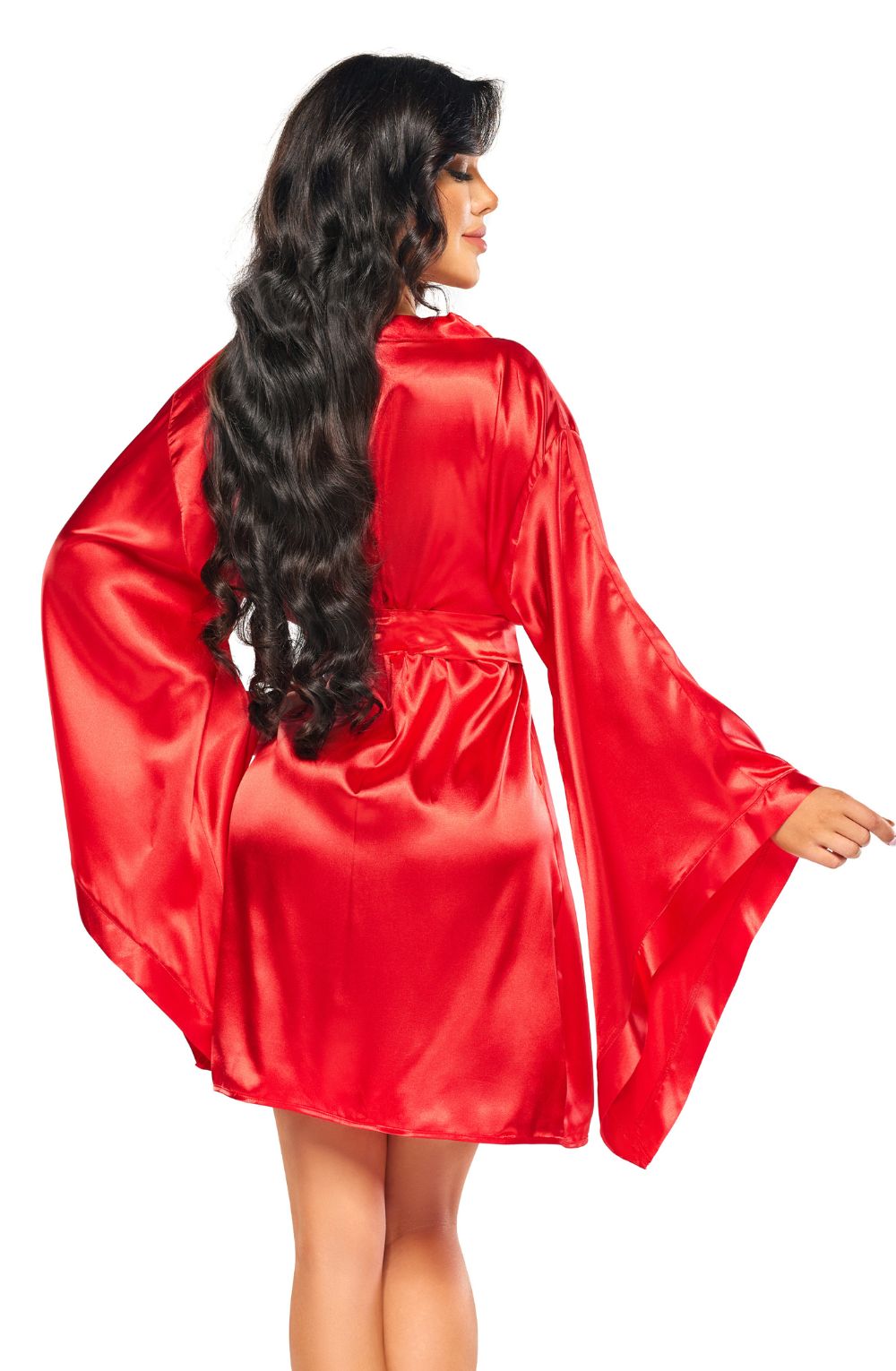 Beauty Night BN6664 Samira Peignoir Red – Nightwear, view 4 of 9