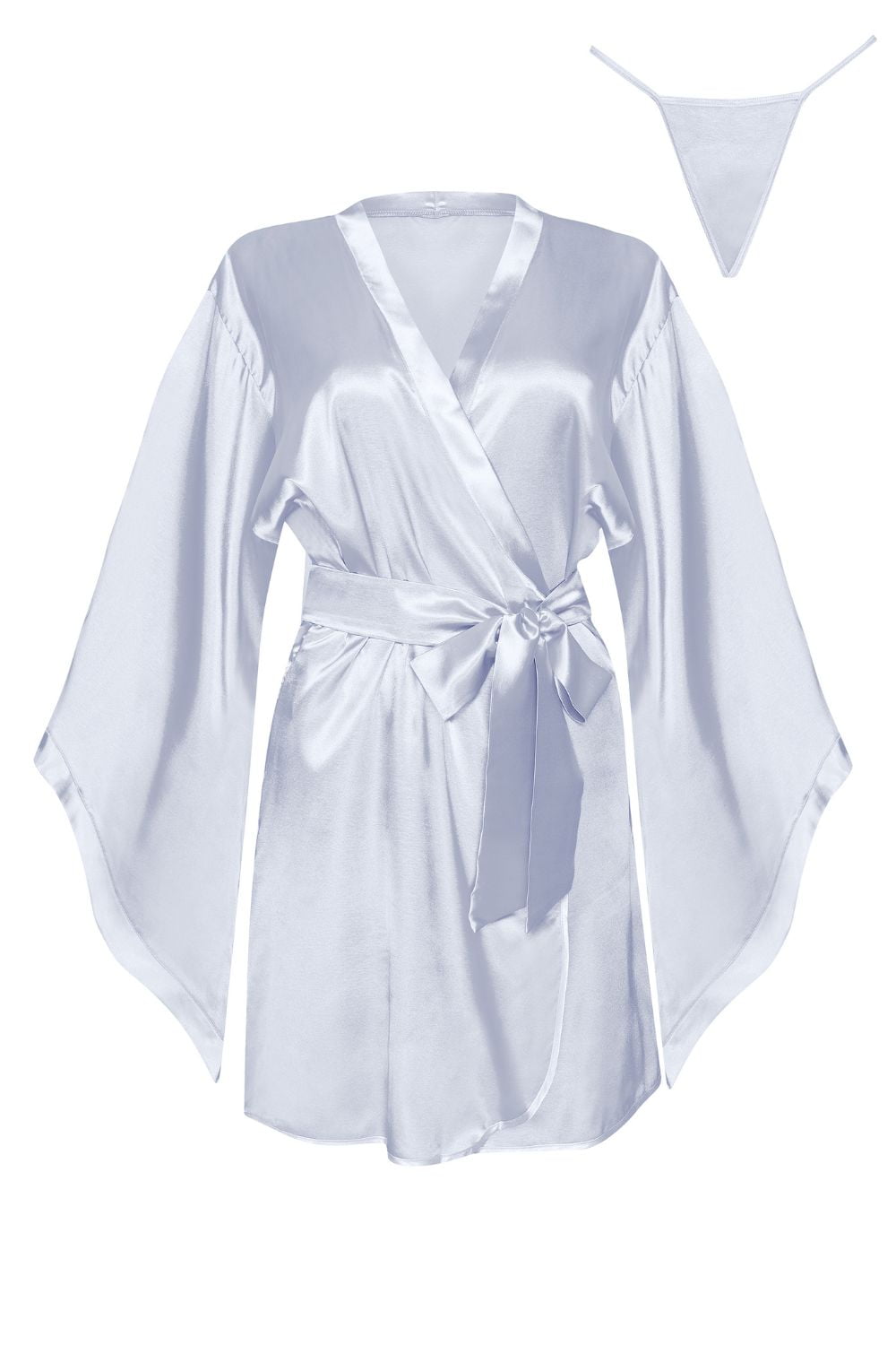 Beauty Night BN6665 Samira Peignoir Silver – Nightwear, view 3 of 8