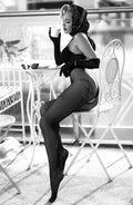 Black Secret BS103 Crotchless Tights – Hosiery, view 1 of 4