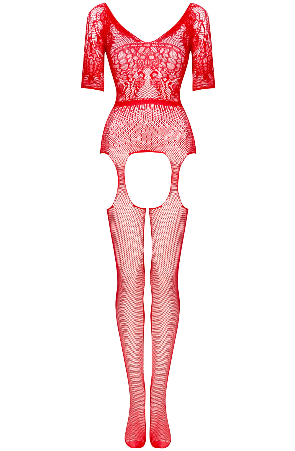 Beauty Night BN6733 Courtney Red – Bodystocking, view 4 of 5