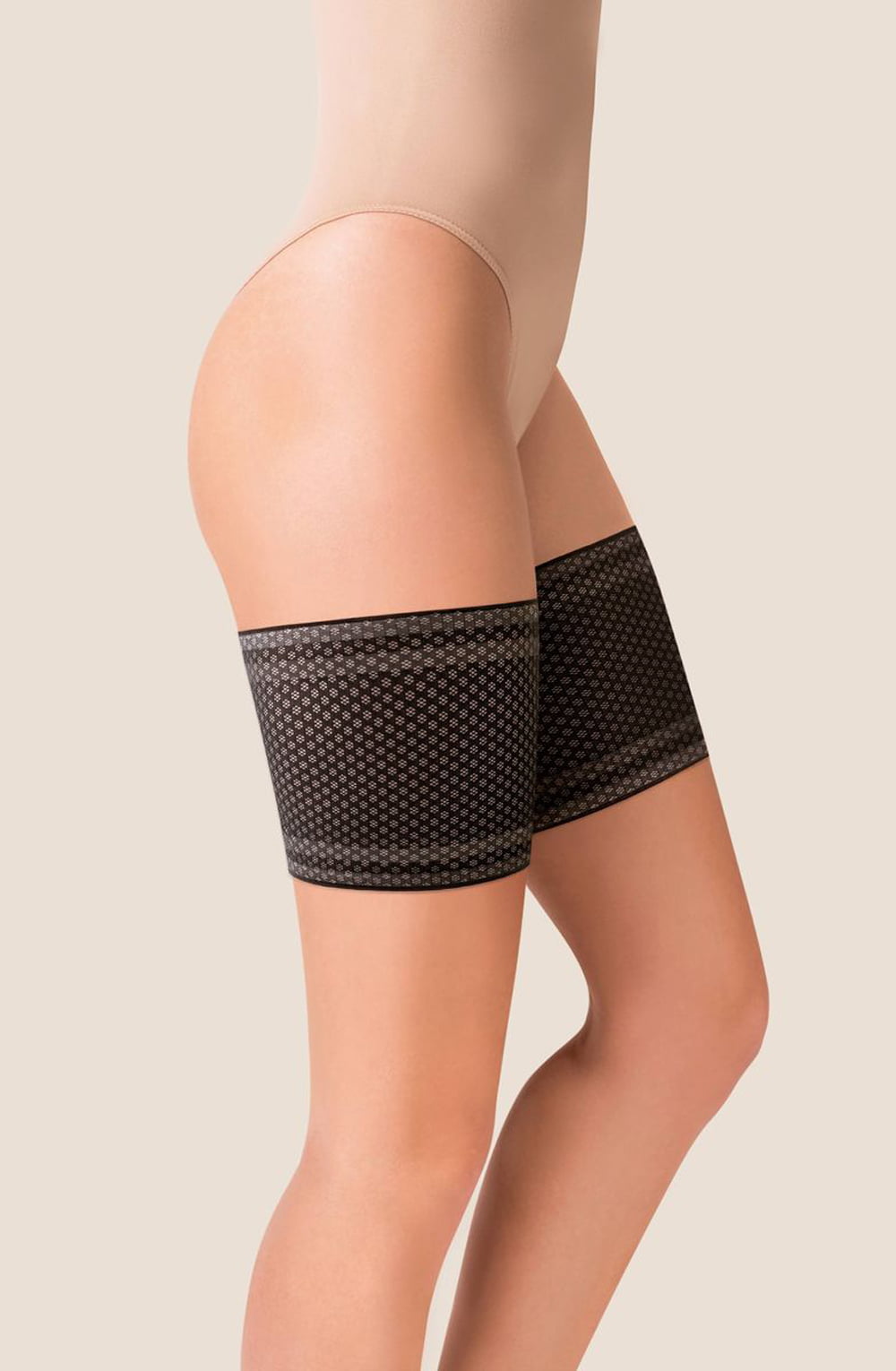 Gabriella Mesh Thigh Band 511 Black – Accessories, view 1 of 2