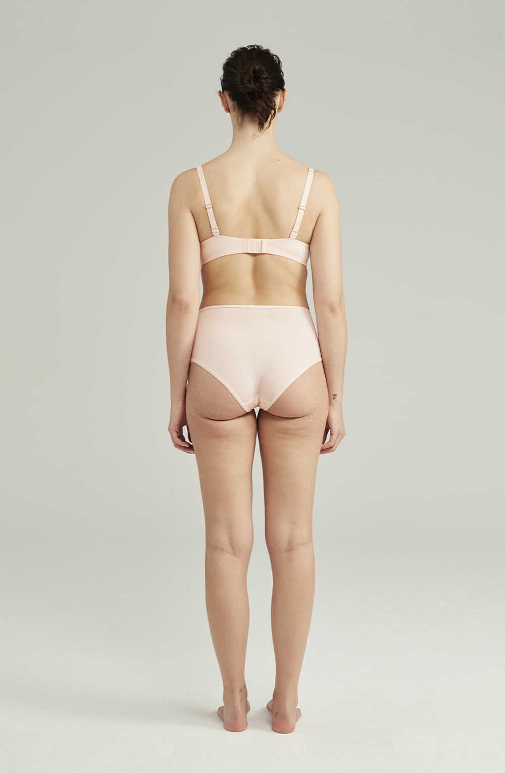 The Second Skin Stretch High Waist Brief Blush Pink – Underwear, view 2 of 6