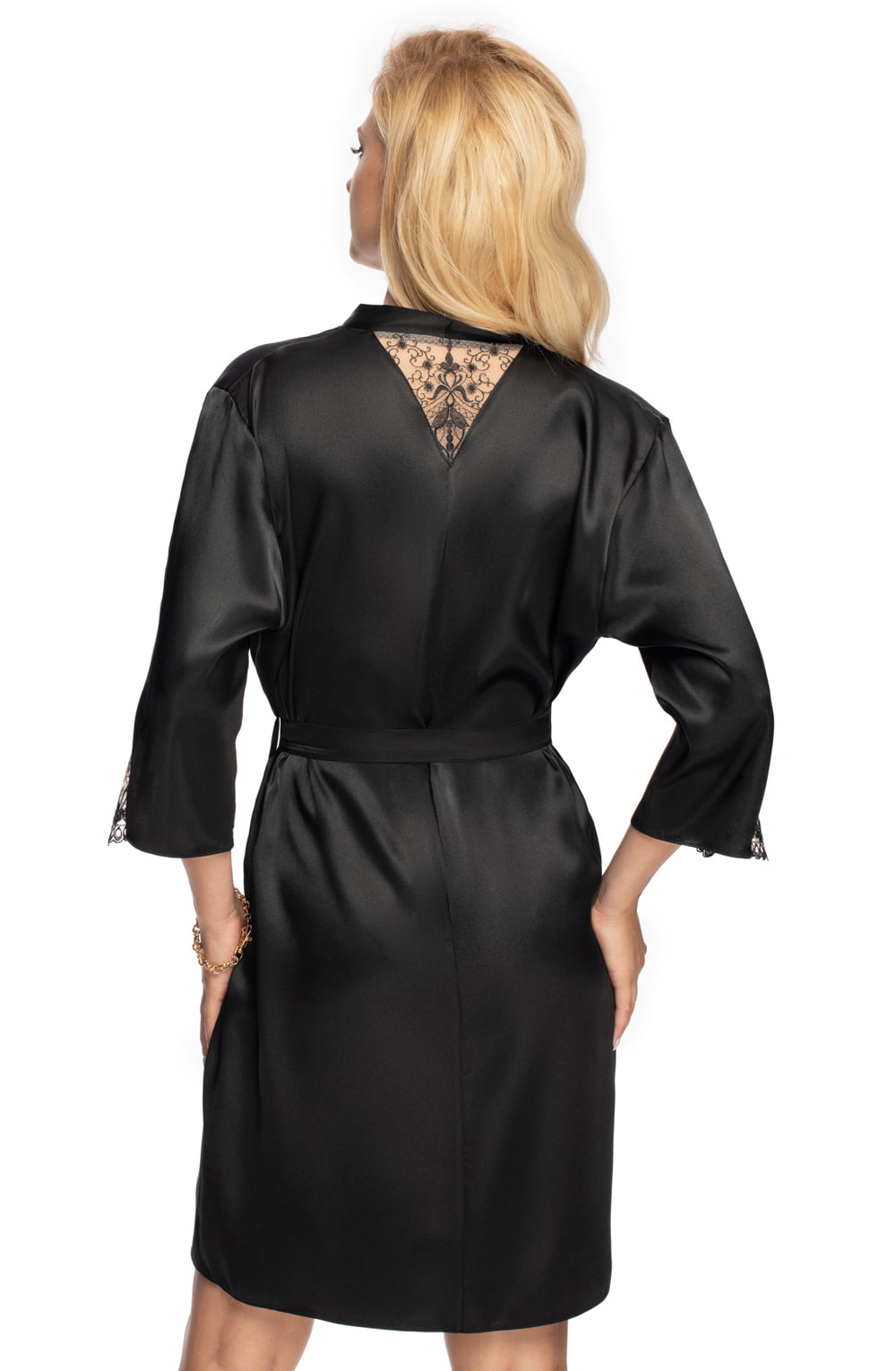 Irall Mallory Dressing Gown Black – Nightwear, view 2 of 2
