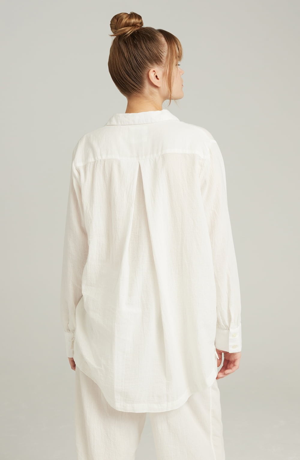 The Midi Shirt Organic Cotton White – Pyjamas, view 5 of 5