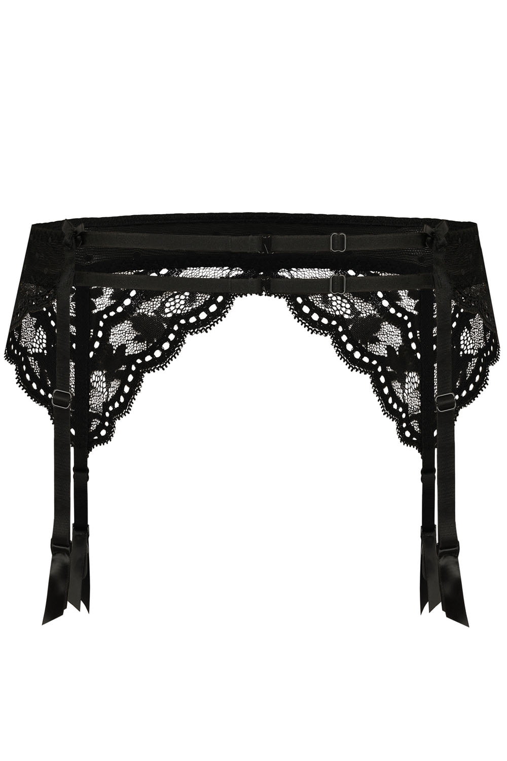 Roza Lagerta Suspender Belt Black – Suspender Belts, view 5 of 5