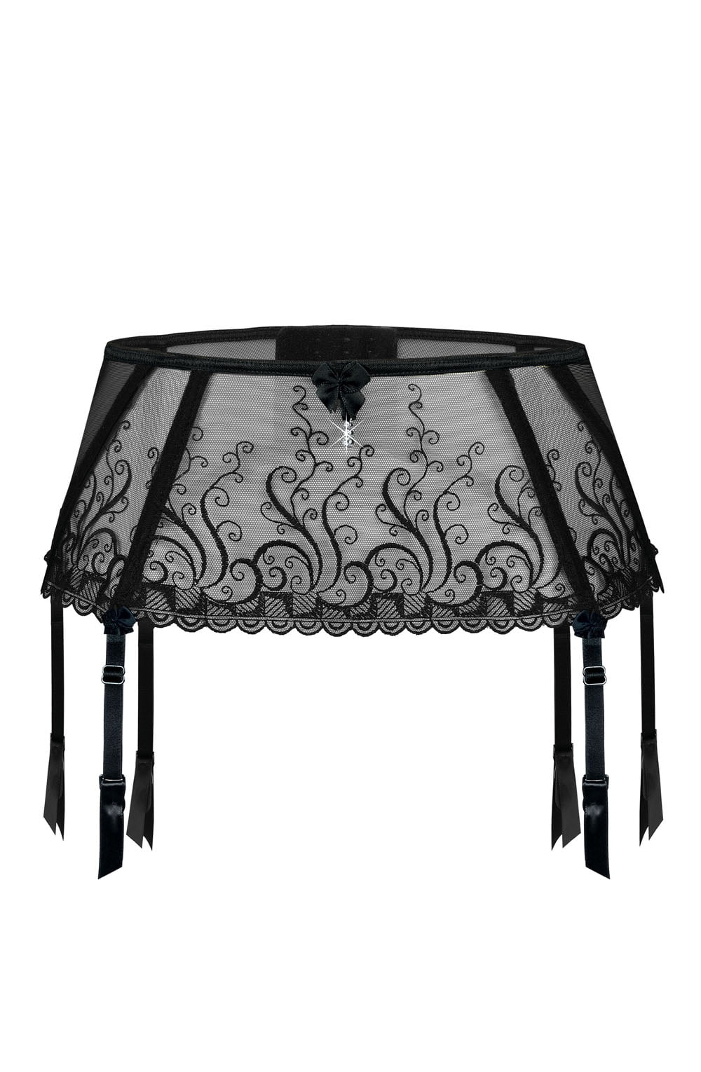 Roza Anuk Suspender Belt Black – Suspender Belts, view 3 of 4