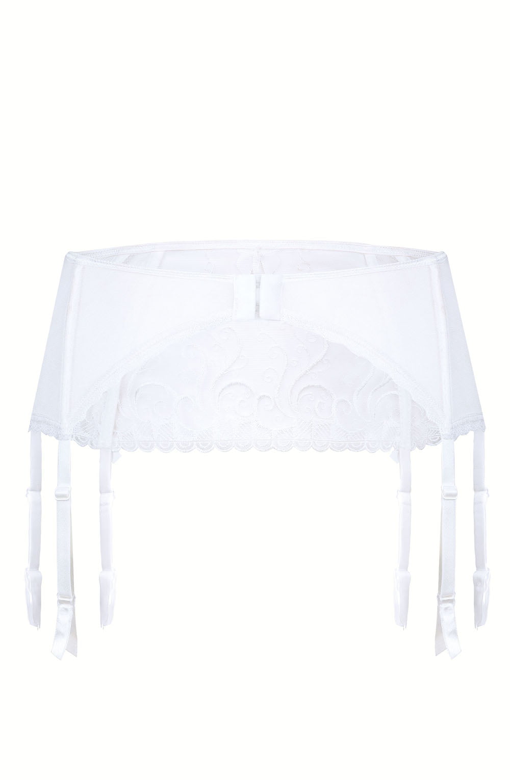 Roza Anuk Suspender Belt White – Suspender Belts, view 4 of 4