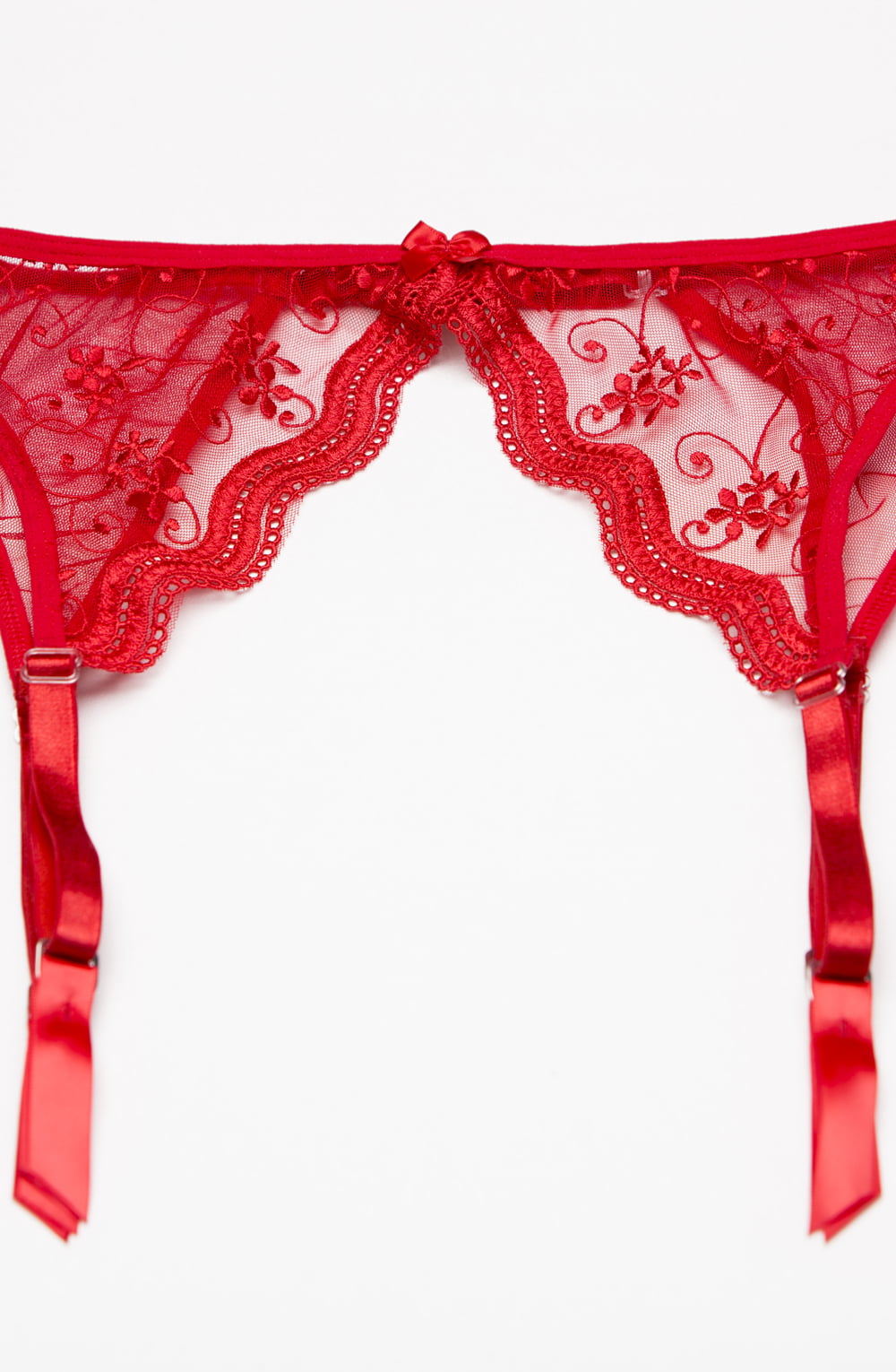 Shirley of Hollywood 622 Garter Belt Red – Hosiery, view 2 of 2