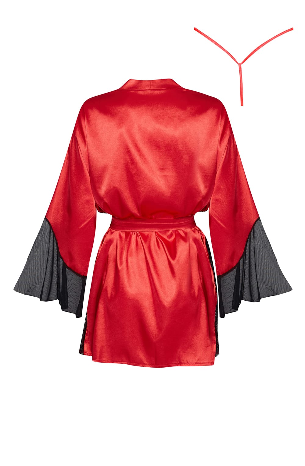 Beauty Night BN6667 Sara Peignoir Red – Nightwear, view 4 of 9