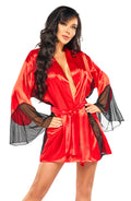 Beauty Night BN6667 Sara Peignoir Red – Nightwear, view 1 of 9