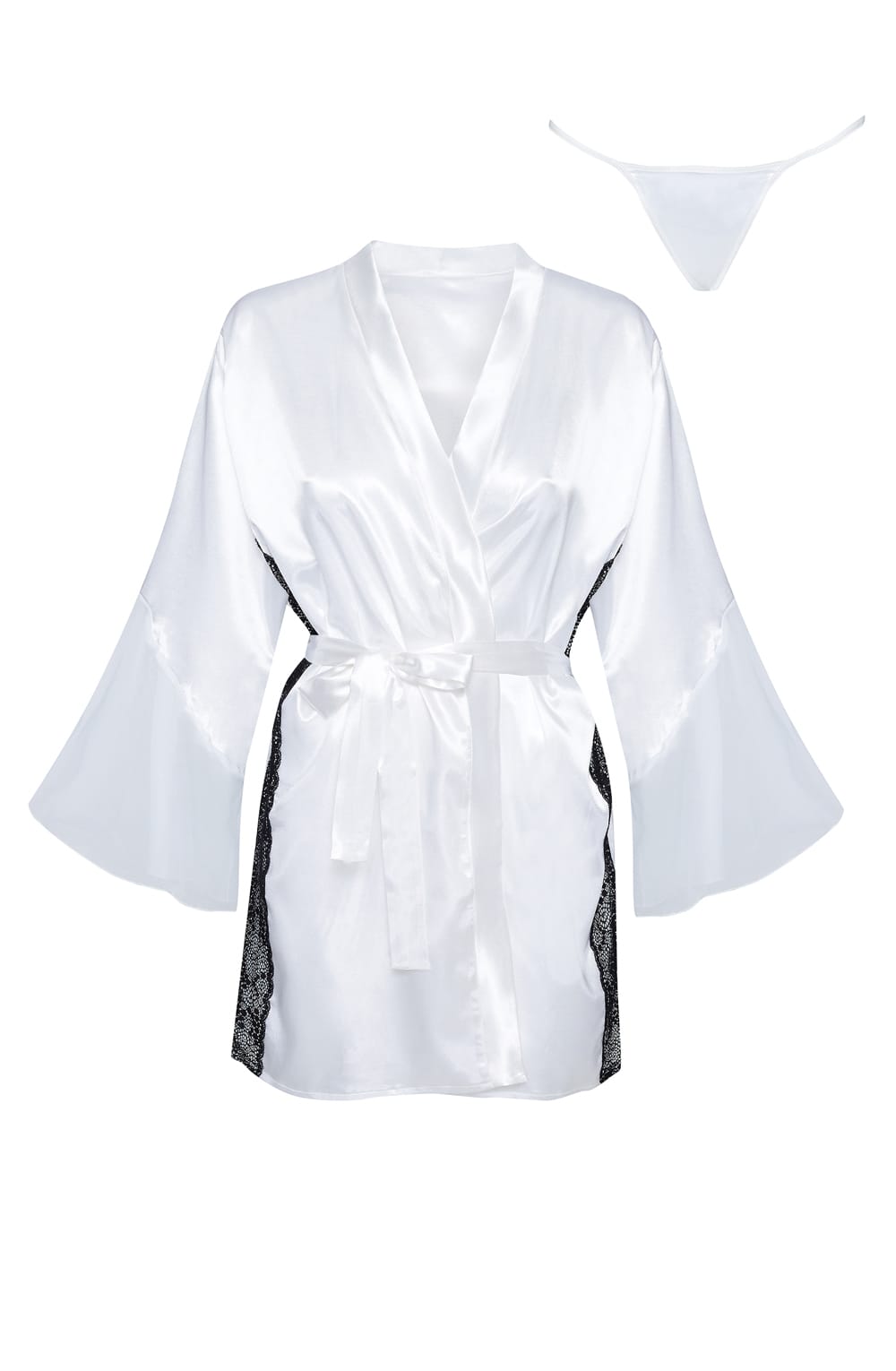 Beauty Night BN6668 Sara Peignoir White – Nightwear, view 2 of 9