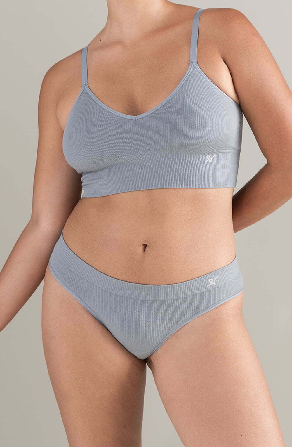 The TENCEL™ High Leg Brief Storm Grey – Underwear, view 3 of 7