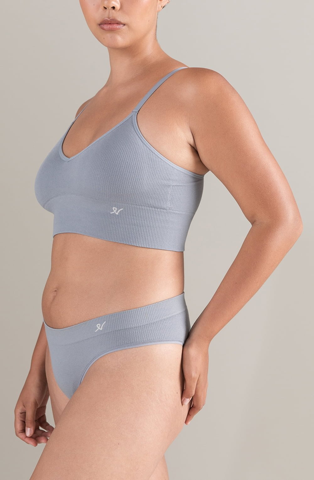 The TENCEL™ High Leg Brief Storm Grey – Underwear, view 6 of 7