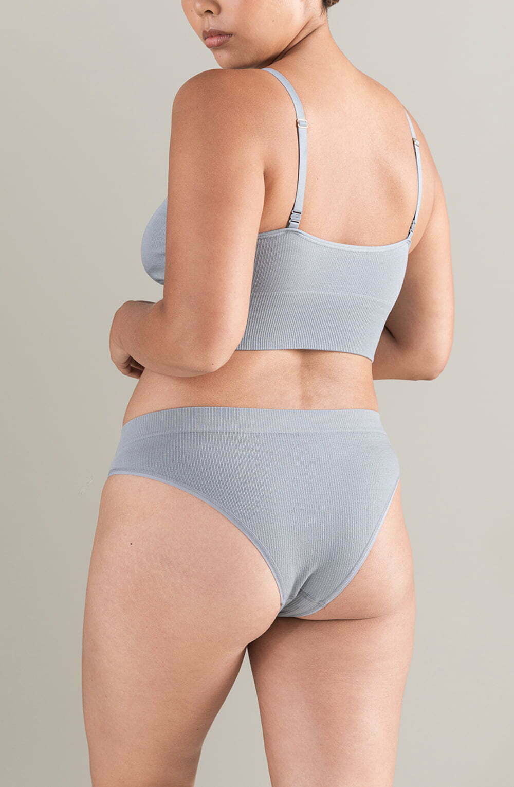 The TENCEL™ High Leg Brief Storm Grey – Underwear, view 4 of 7