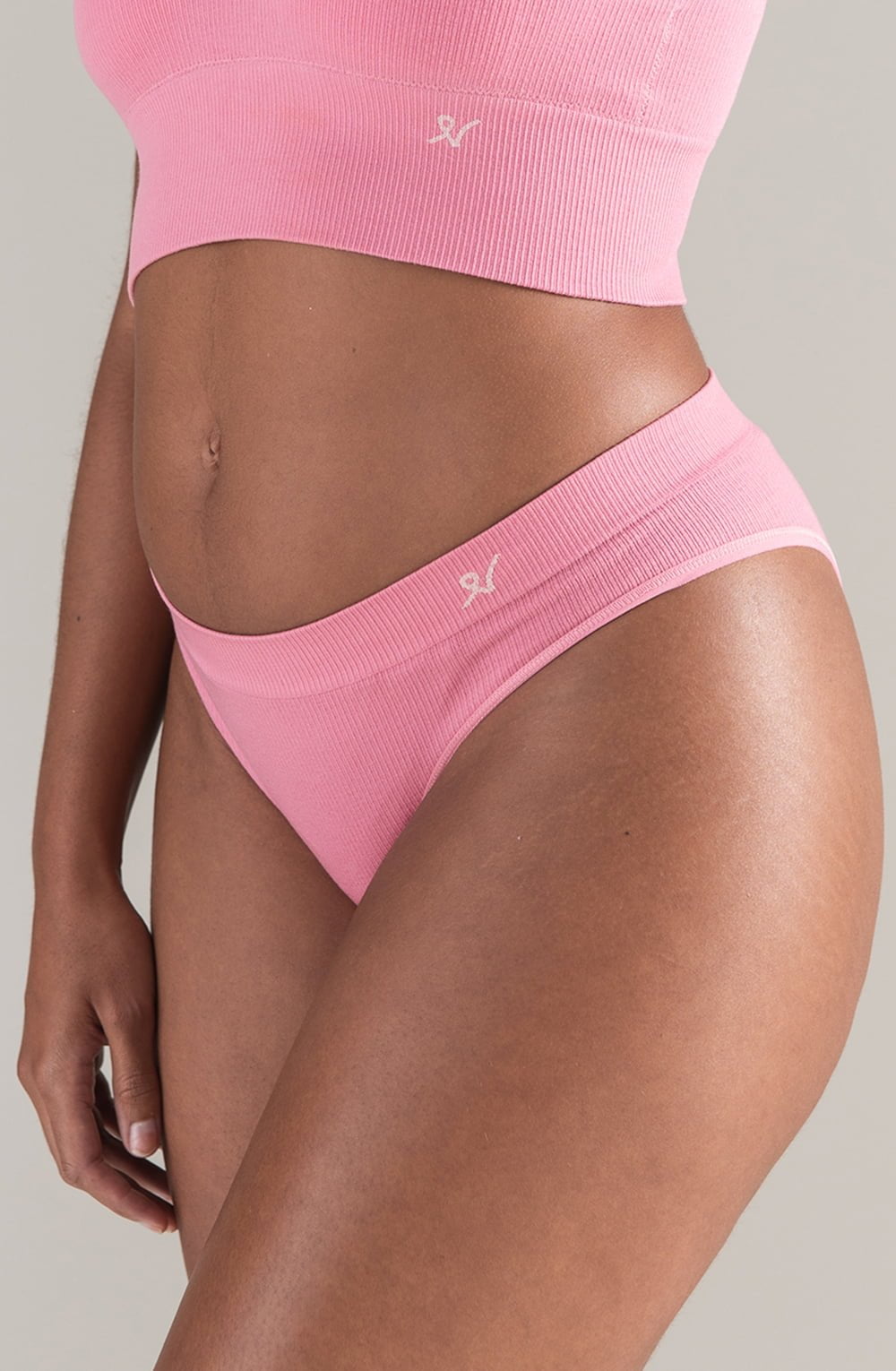 The TENCEL™ High Leg Brief Rose Pink – Underwear, view 3 of 5