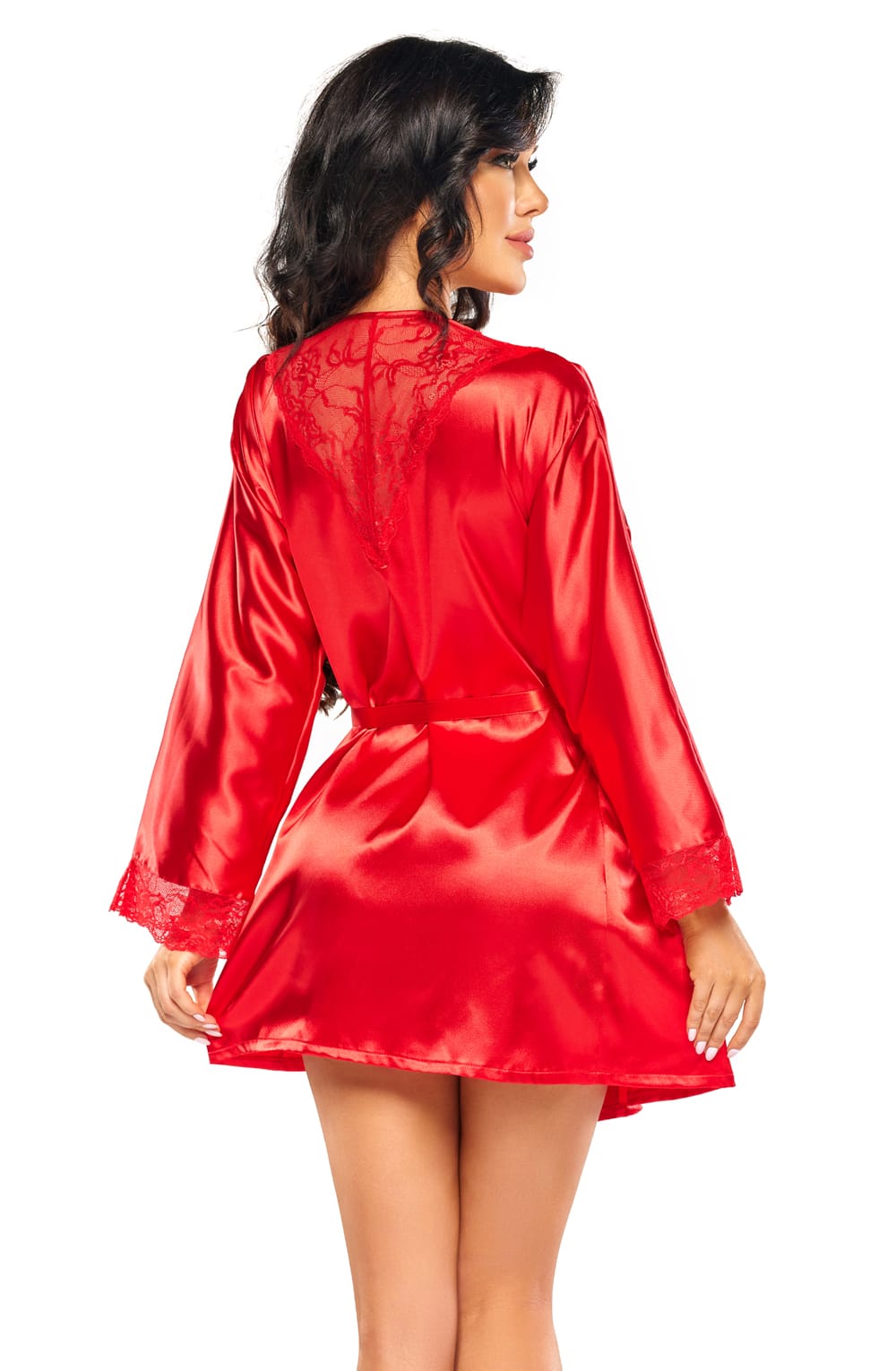 Beauty Night BN6670 Sherie Peignoir Red – Nightwear, view 6 of 7
