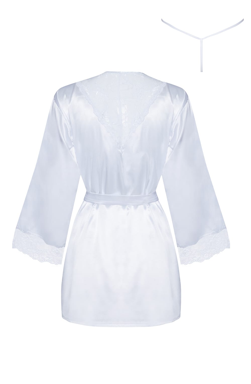 Beauty Night BN6672 Sherie Peignoir White – Nightwear, view 4 of 9