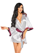 Beauty Night BN6674 Peignoir Silver – Nightwear, view 1 of 9