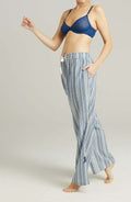 The Classic Trouser French Navy Stripe – Pyjamas, view 1 of 5