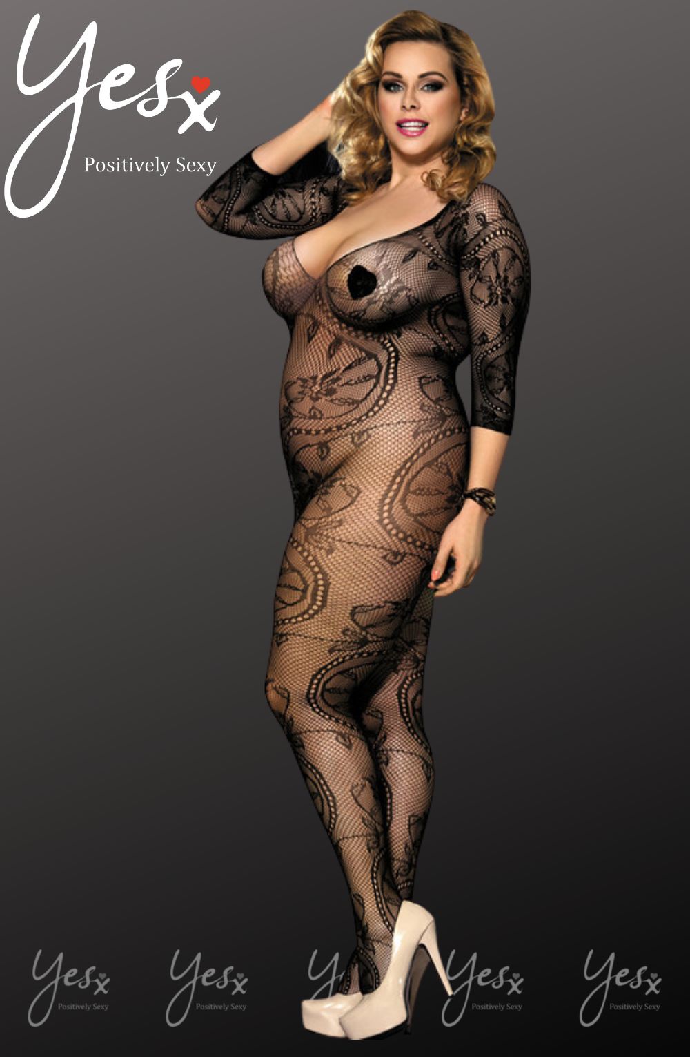 YesX YX812Q Bodystocking – Bodystocking, view 3 of 7