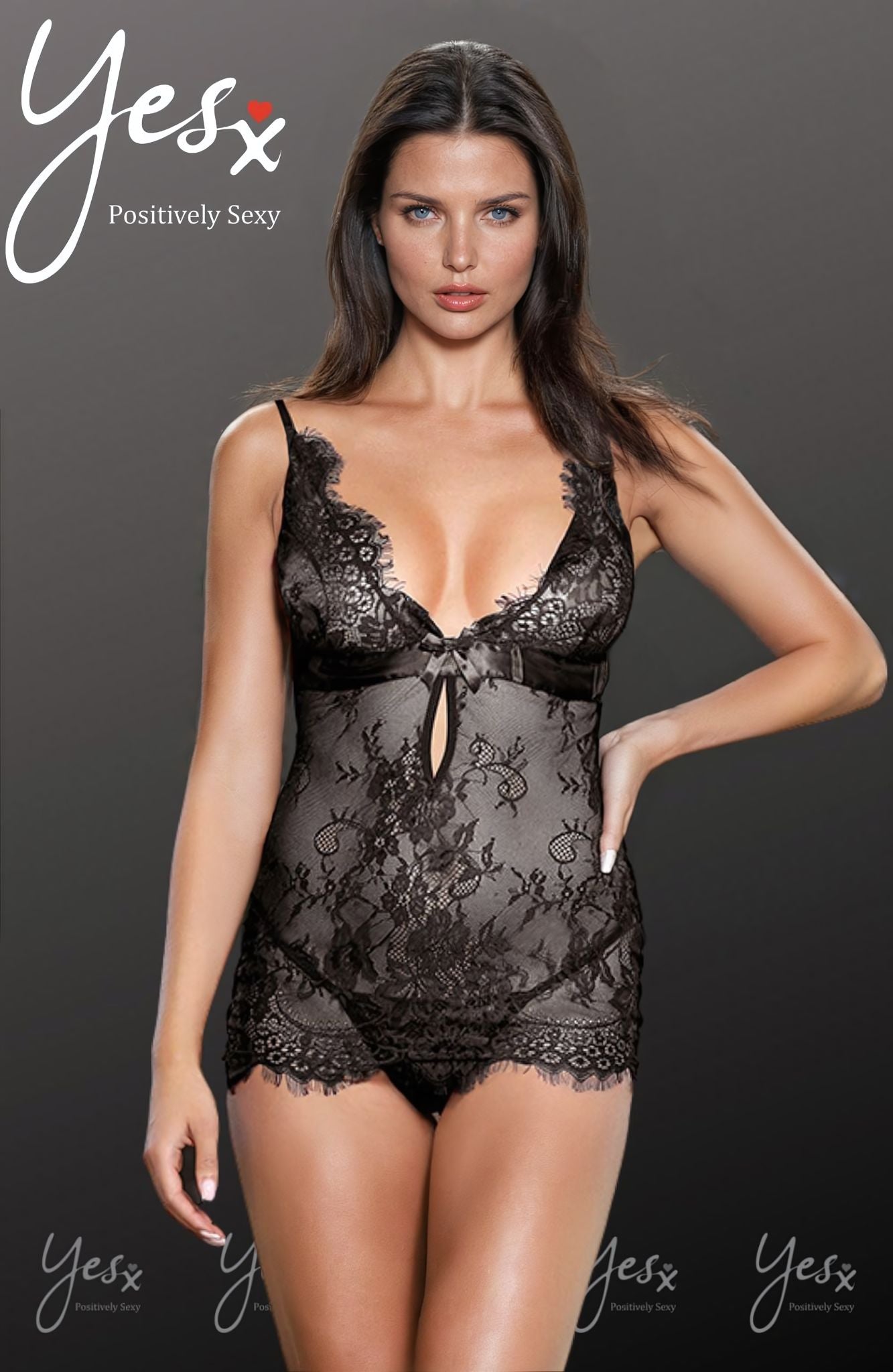 YesX YX829 Chemise Black – Chemises, view 1 of 12