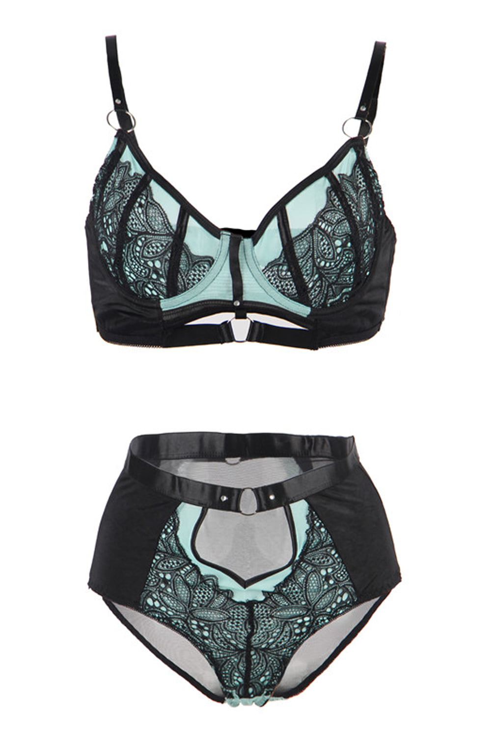 YesX YX830 Blue Bra Set – Lingerie Sets, view 2 of 18