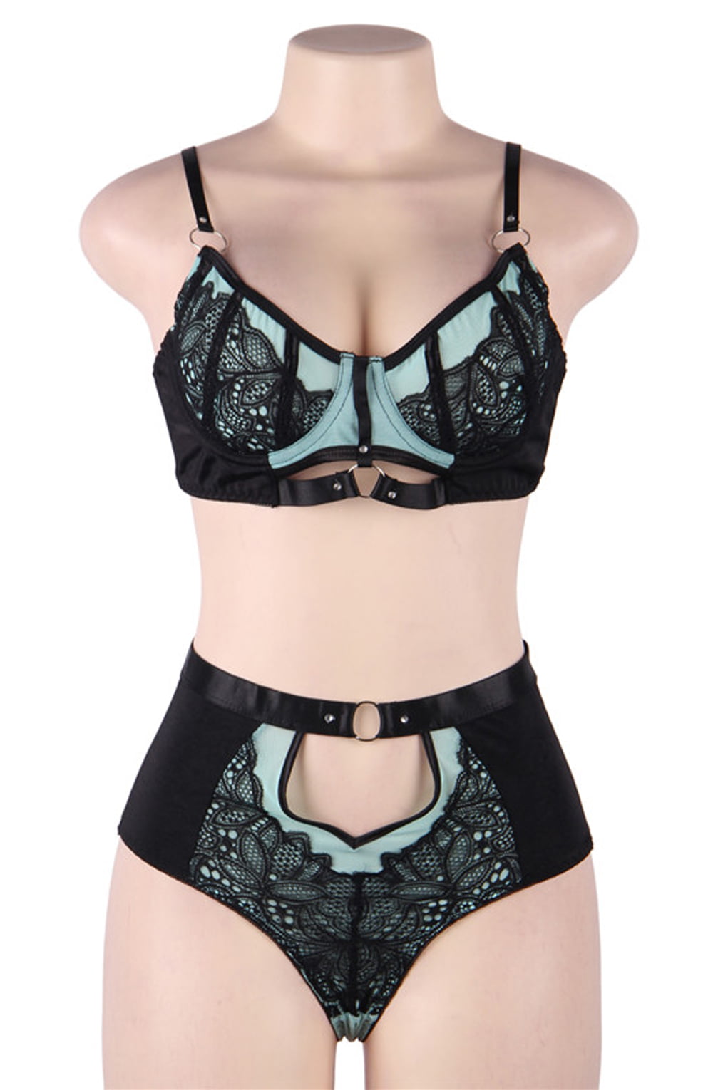 YesX YX830 Blue Bra Set – Lingerie Sets, view 3 of 18