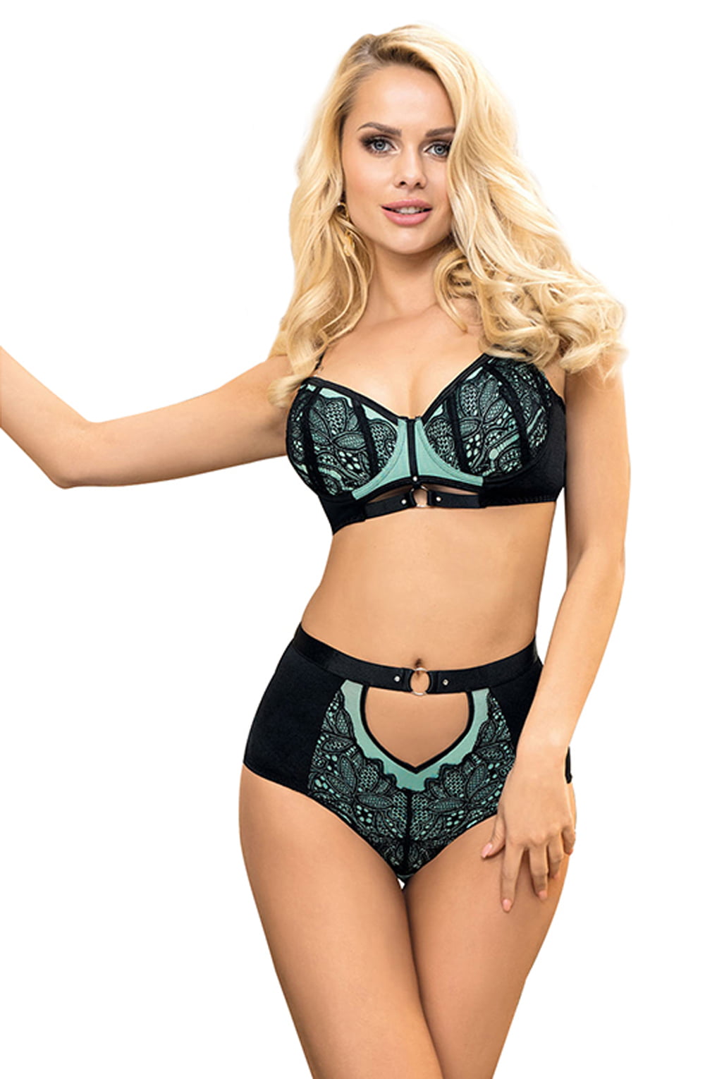 YesX YX830 Blue Bra Set – Lingerie Sets, view 5 of 18