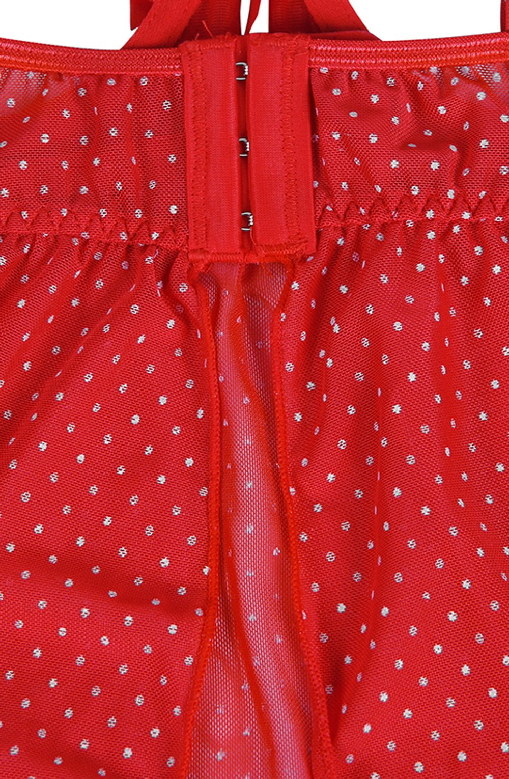 YesX YX841 Red Babydoll Set – Lingerie Sets, view 12 of 19