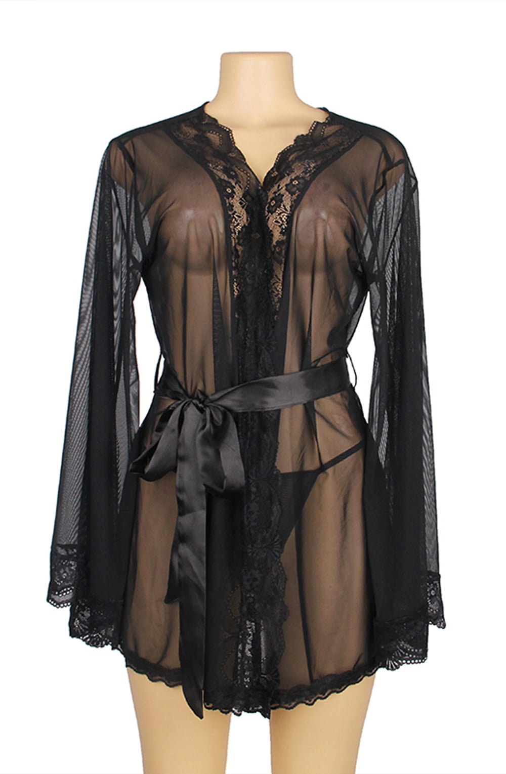 YesX YX843 Dressing Gown – Nightwear, view 4 of 11