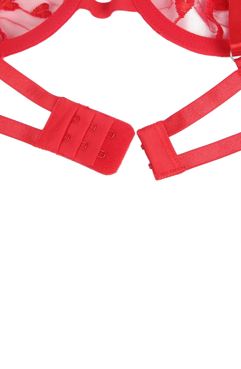 YesX YX845Q Red Bra Set – Lingerie Sets, view 3 of 7