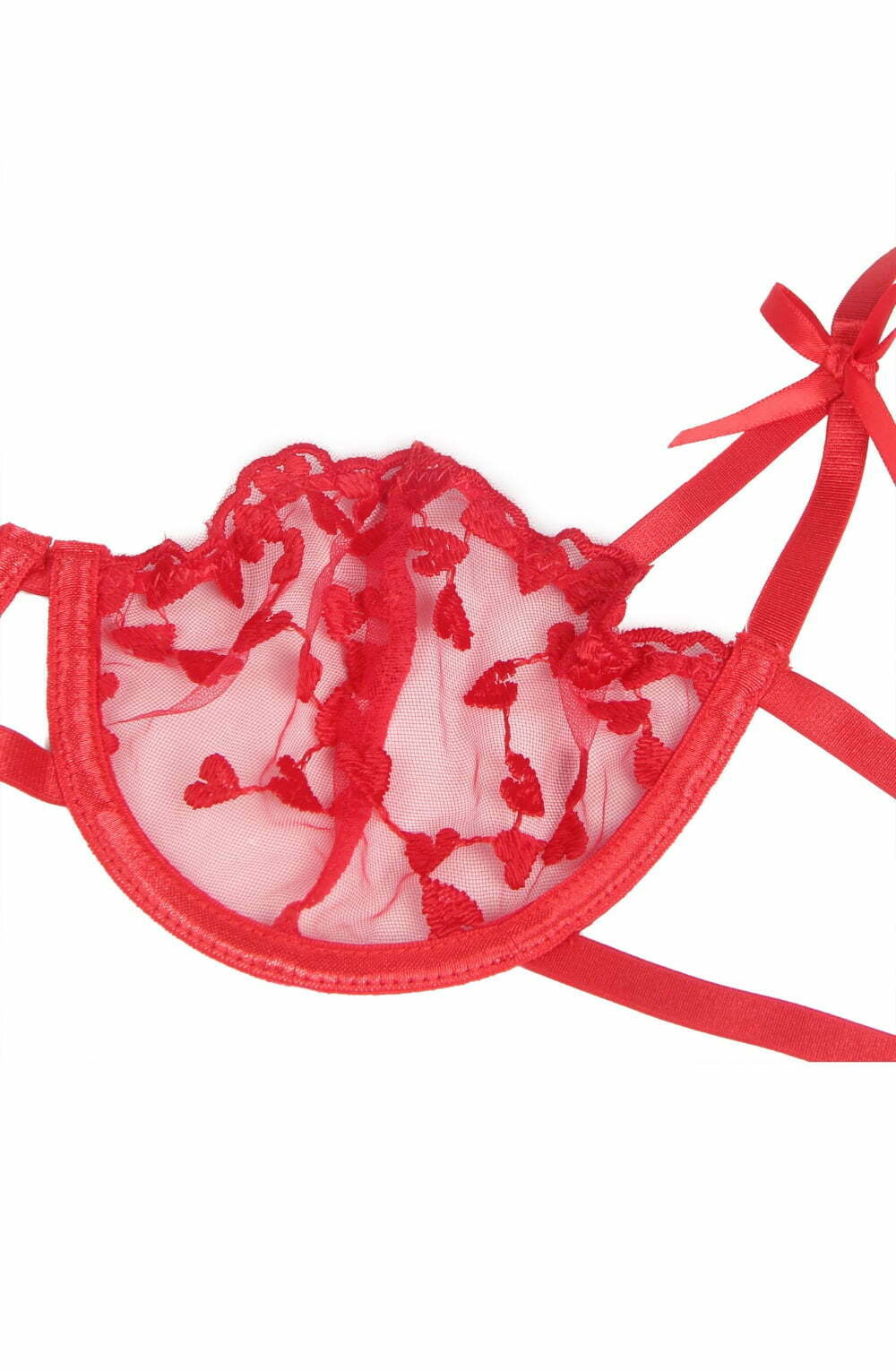YesX YX845Q Red Bra Set – Lingerie Sets, view 4 of 7
