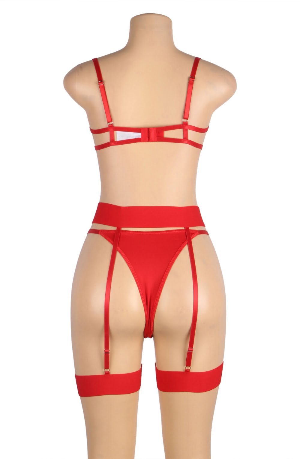 YesX YX845Q Red Bra Set – Lingerie Sets, view 7 of 7