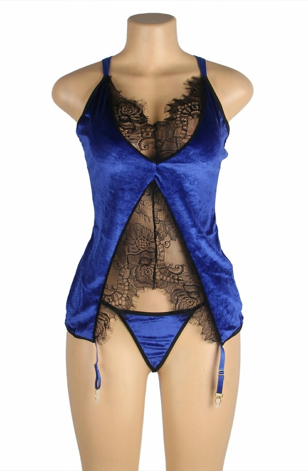 YesX YX847 Gartered Babydoll – Babydolls, view 6 of 12