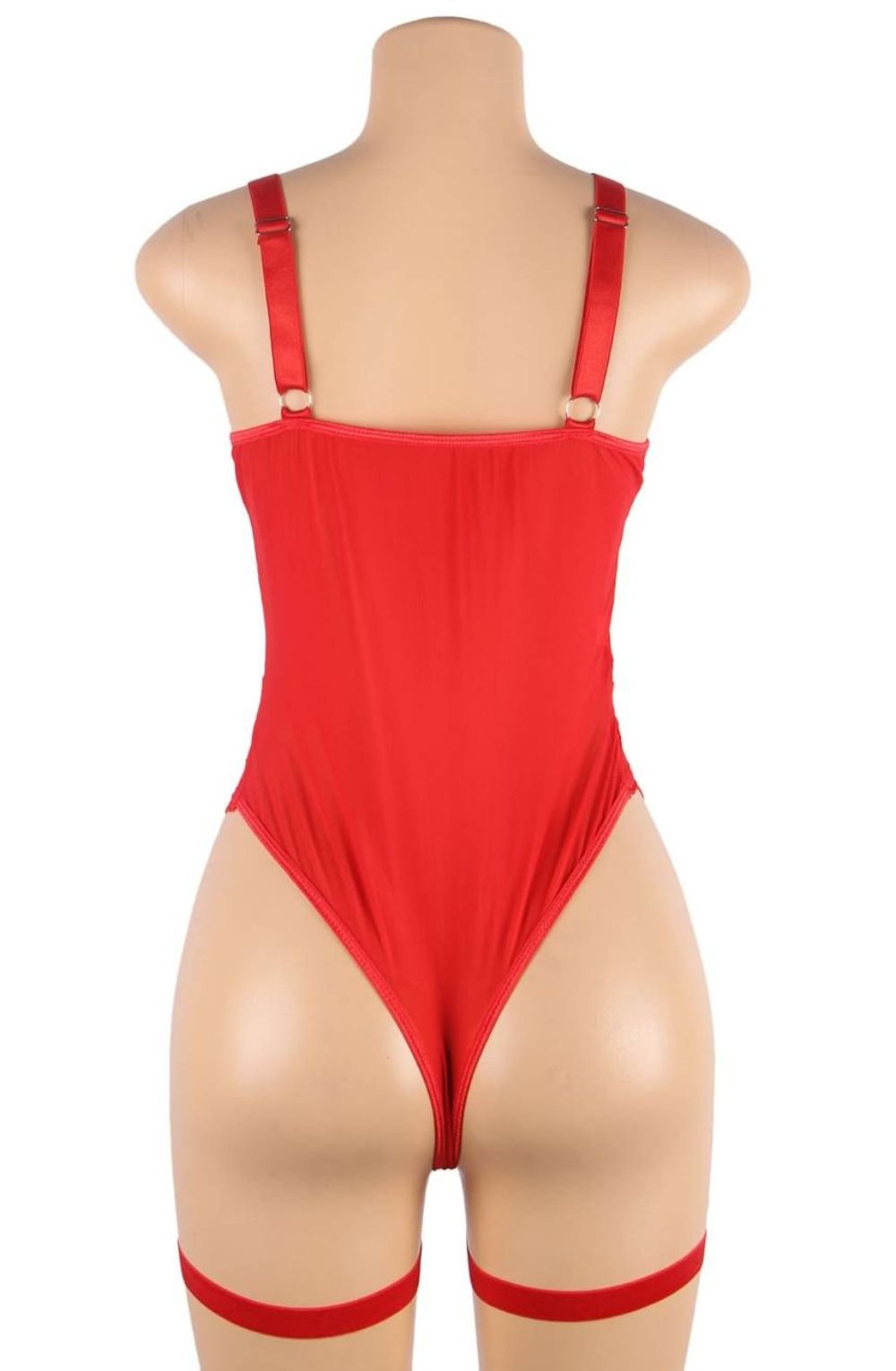 YesX YX858 Red Bodysuit – Bodies, view 5 of 13