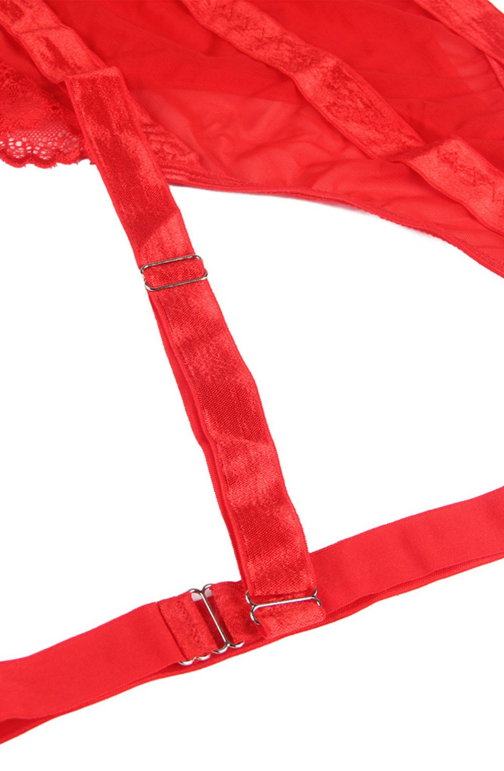 YesX YX858 Red Bodysuit – Bodies, view 3 of 13