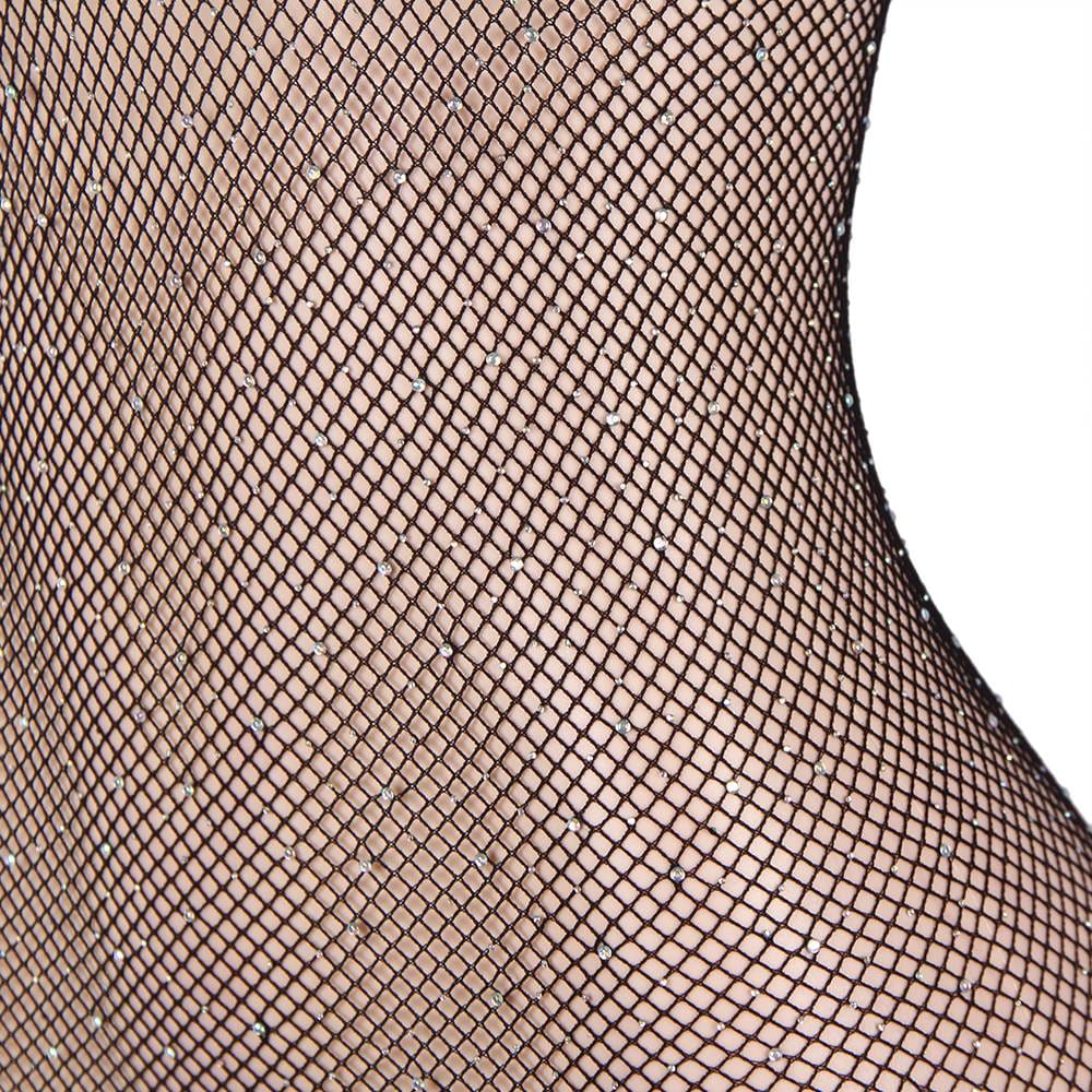 YesX YX864Q Fishnet Sparkly Bodystocking Up To 5XL – Bodystocking, view 4 of 7