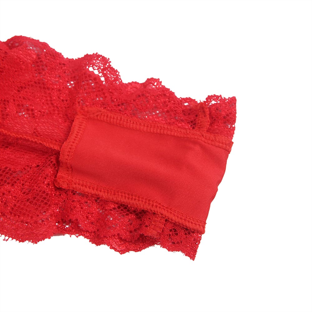 YesX YX874Q Christmas Sexy Halter Neck Teddy Up To 4XL – Bodies, view 6 of 10