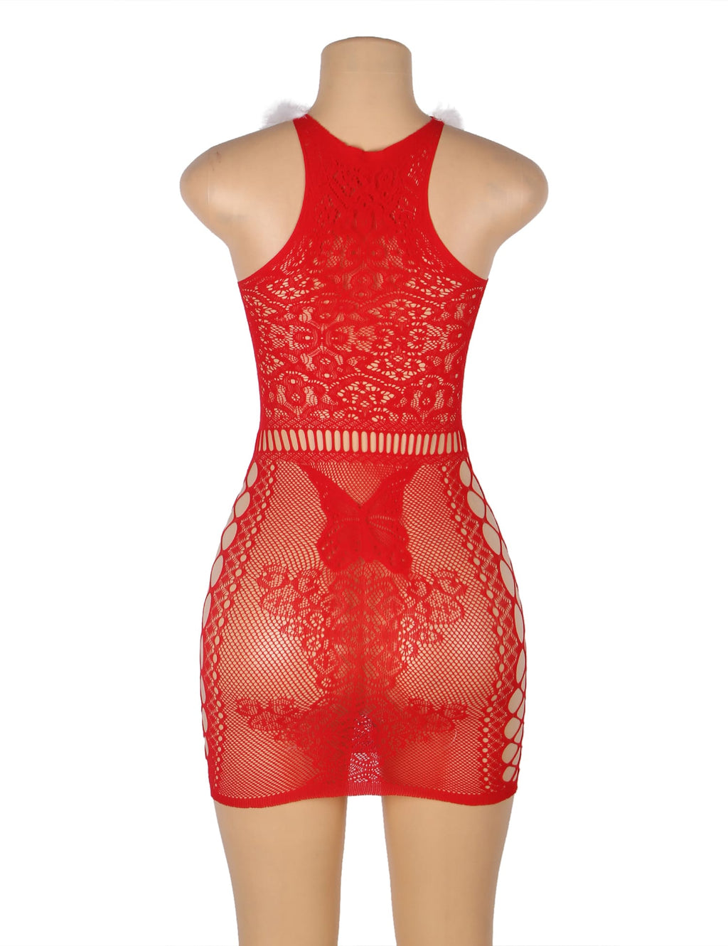 YesX YX877 Christmas Sexy Bodystocking Dress – Bodystocking, view 9 of 12