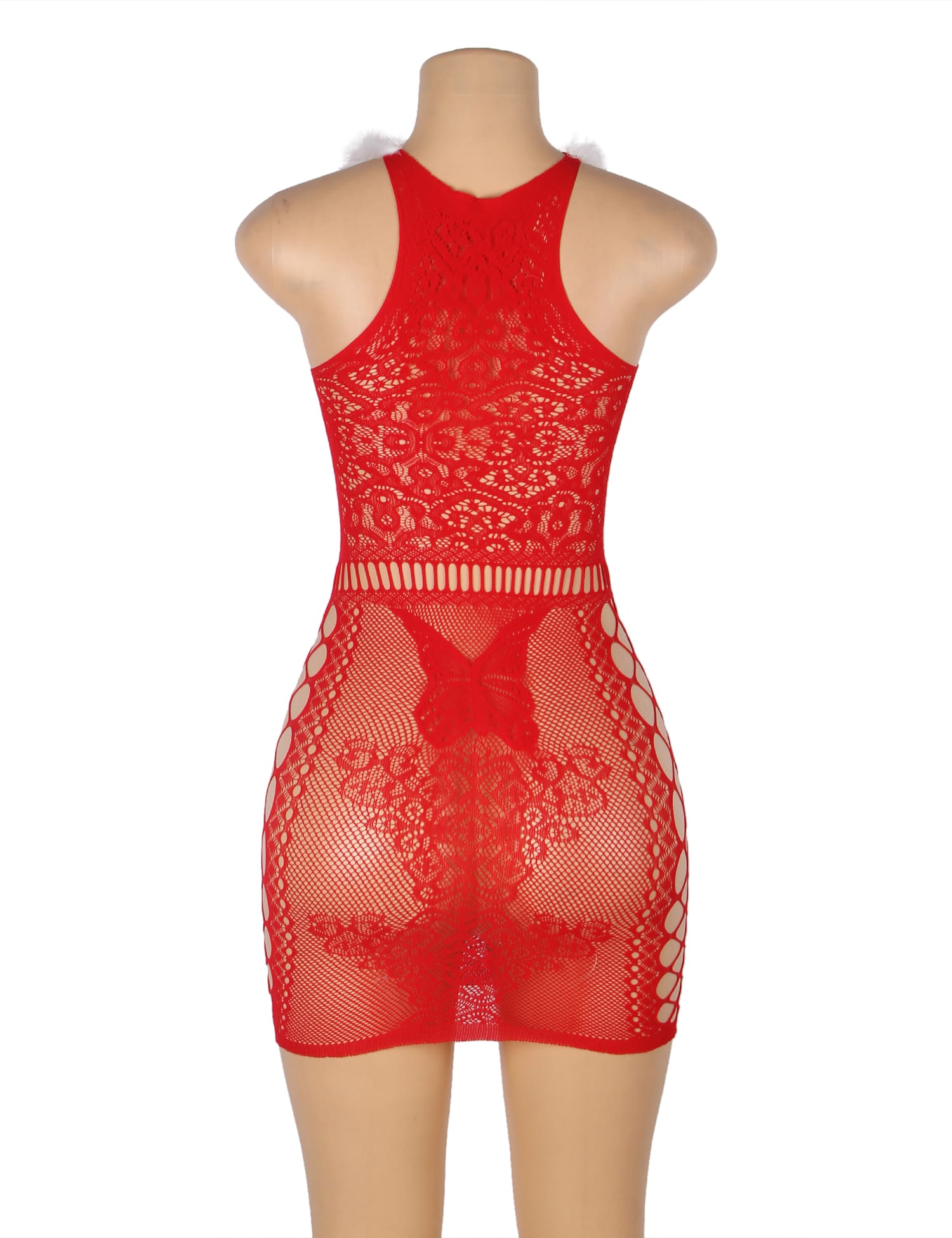 YesX YX877 Christmas Sexy Bodystocking Dress – Bodystocking, view 9 of 12