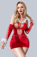 YesX YX877 Christmas Sexy Bodystocking Dress – Bodystocking, view 1 of 12
